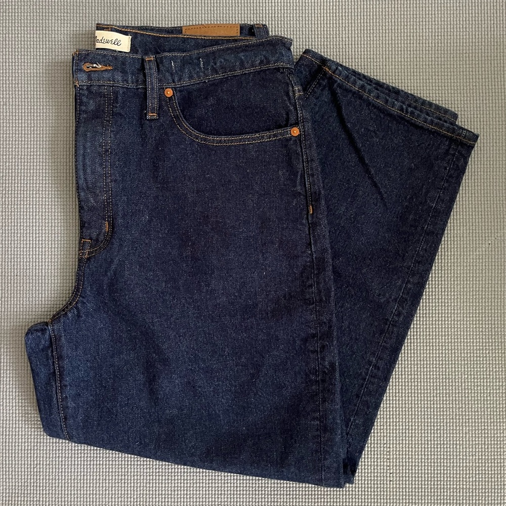 Madewell Dark Blue Ankle & Cropped Jeans